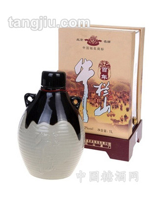 52度1000ml百年牛栏山酒