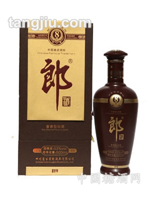 53度500ml新版八年陈酿郎酒