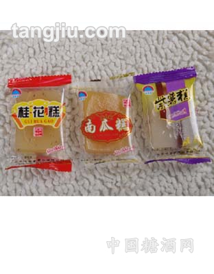 南瓜糕 桂花糕 紫薯糕