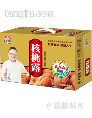 宴宝核桃露饮品矮罐240ml