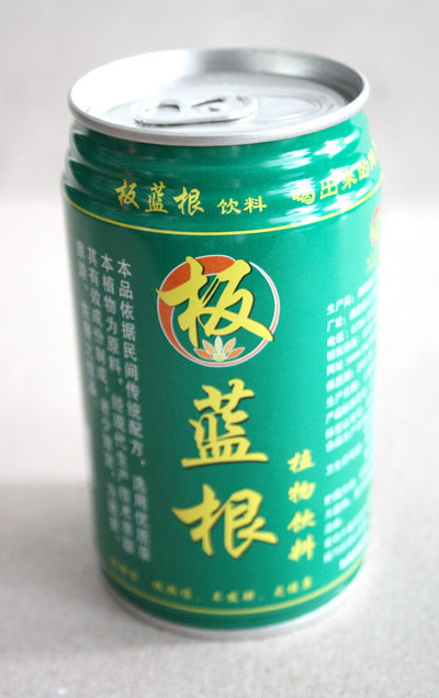 板蓝根凉茶之绿罐