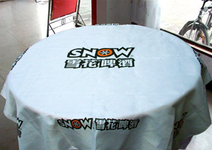 厂家供应促销广告桌布