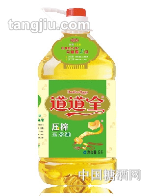 道道全压榨玉米油5L