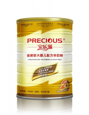 婴幼儿配方羊奶粉金装800g2段
