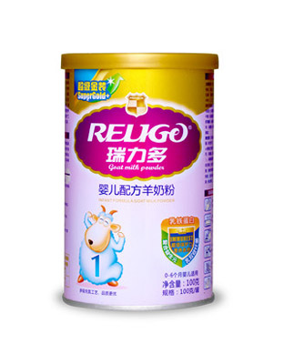 超金装100g婴幼儿配方羊奶粉1段