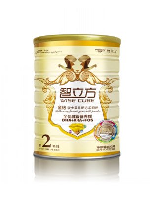 2段婴幼儿配方羊奶粉金装800g