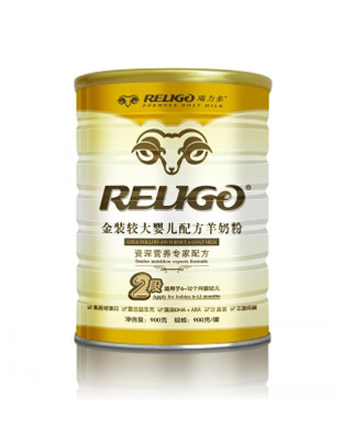 婴幼儿配方羊奶粉2段金装800g
