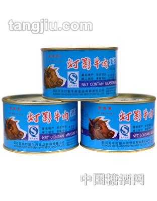 灯影罐装特产牛肉