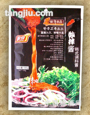 妙拌韩式调料酱（拌菜）100g