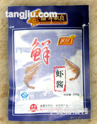 家良鲜虾酱100g