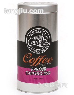 博爵咖啡卡布奇诺200g