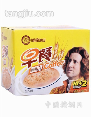 博爵咖啡早餐10+2盒装300g