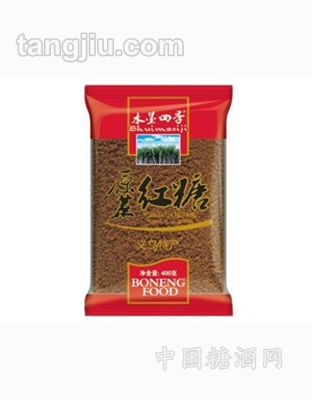 水墨四季原蔗红糖400g