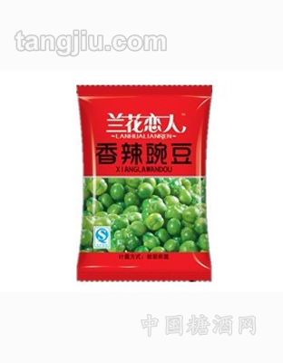 兰花恋人豌豆18迷你平板包（香辣味）