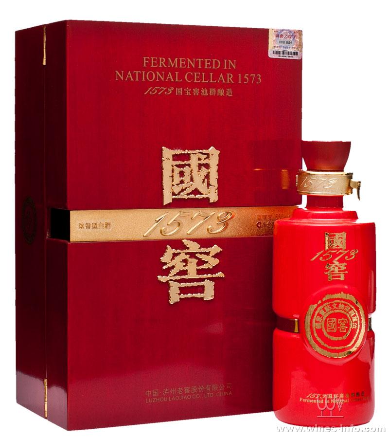 国窖1573红爵 55度(木盒）