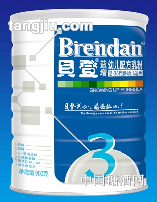 益增幼儿配方乳粉3段900g