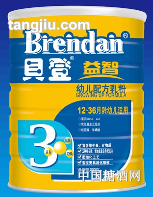 幼儿配方乳粉3段900g