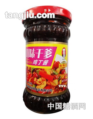 210g川味干爹鸡丁酱