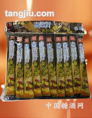 麦的好巧克力味夹心饼