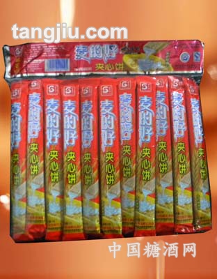 麦的好牛奶味夹心饼