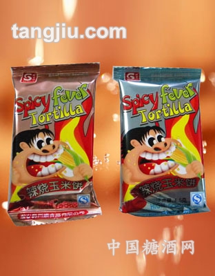辣烧玉米饼