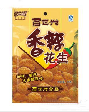 百世兴香辣花生60g