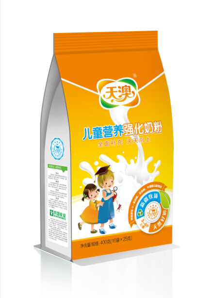 新疆天澳牌儿童营养奶强化奶粉
