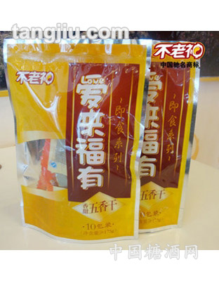 站立袋装五香干175g