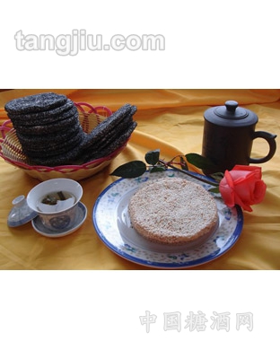 黑芝麻饼