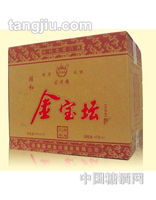 金宝坛封坛三年红祥和箱
