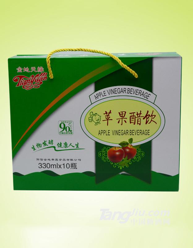 金地天缘-苹果醋饮-330mlx10瓶