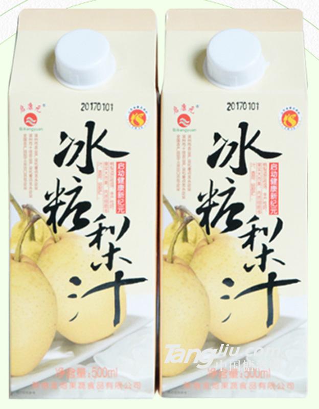启康元-冰糖梨汁-500ml