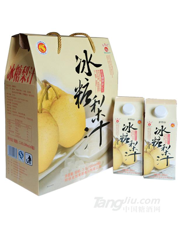启康元-冰糖梨汁-500ml