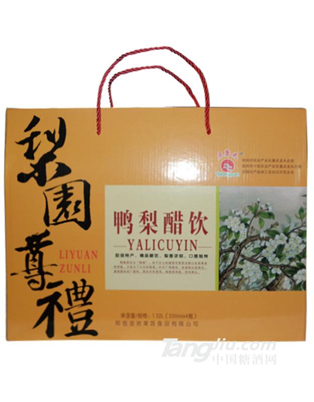 启康元-鸭梨醋饮-330ml