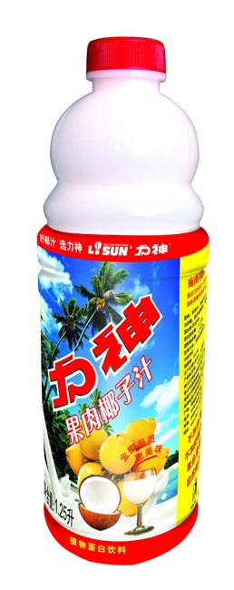 1.25L力神果肉椰子汁