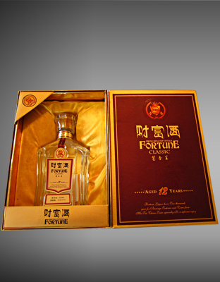 纪念版财富酒12年