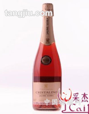 水晶桃红起泡葡萄酒