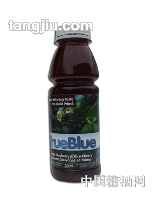 野生蓝莓黑莓果汁饮料