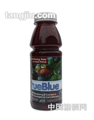 野生蓝莓蔓越莓果汁饮料