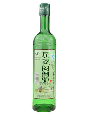内蒙古草原放马鞭草原烈酒民族红闷倒驴500ml*12瓶原浆