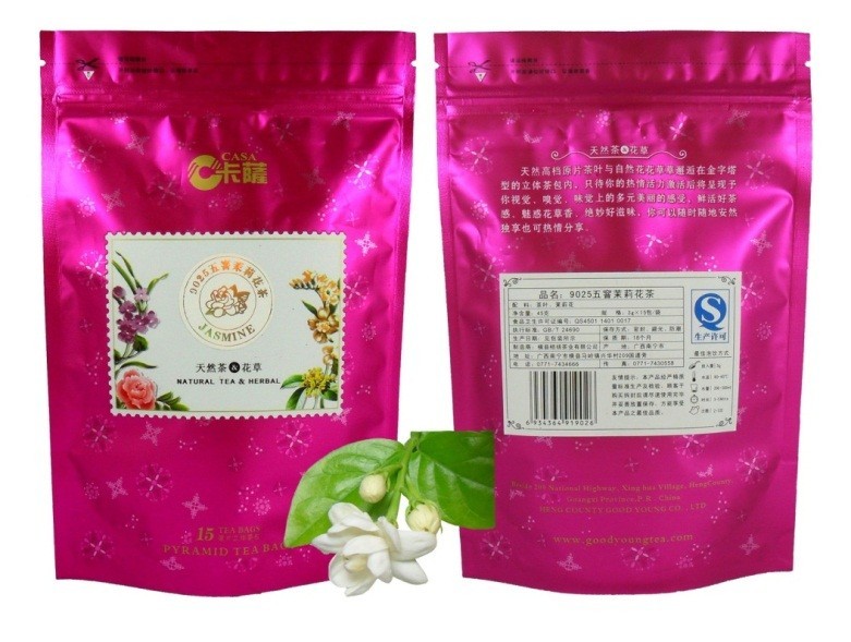 卡萨五窨茉莉花三角茶包代加工 奶茶原料茶包批发