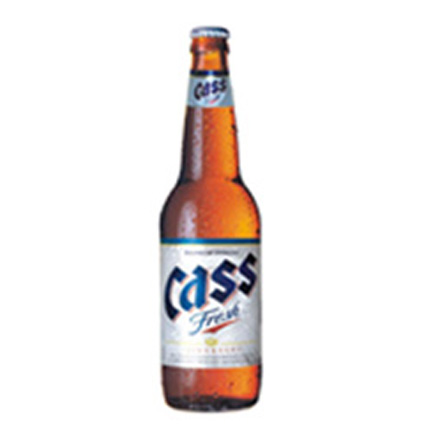 供应韩国CASS-凯狮啤酒（330ml）