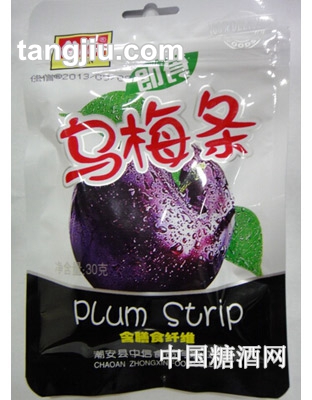 佳信乌梅条30g