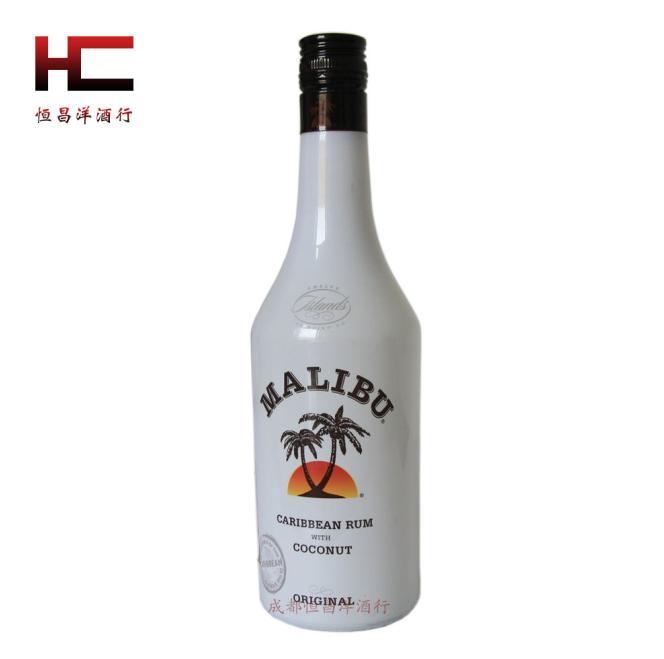 四川成都恒昌洋酒行英国马利宝椰子朗姆酒批发