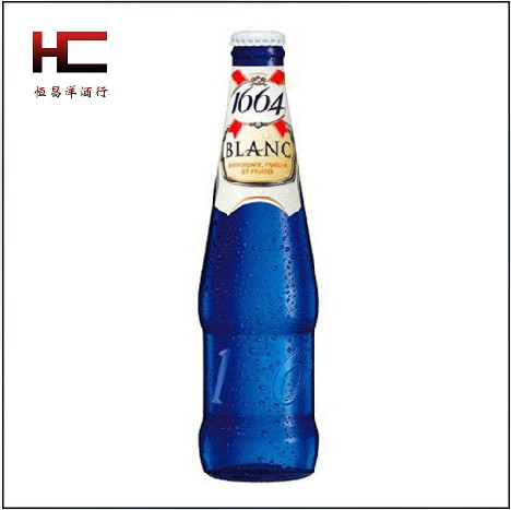 成都恒昌洋酒行法国克伦堡凯旋1664白啤酒蓝瓶