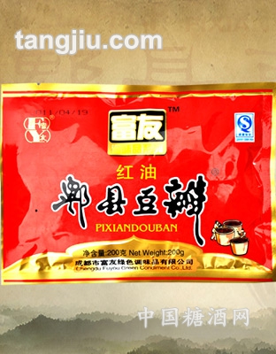 富友郫县豆瓣200g