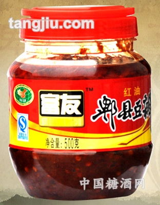富友郫县豆瓣500g