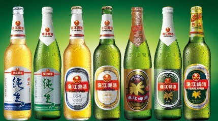 珠江啤酒系列品种批发销售
