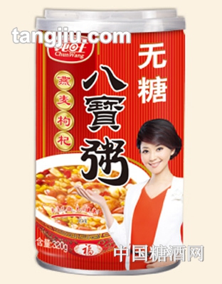 纯旺（无糖）燕麦枸杞八宝粥320g