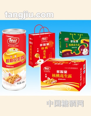 纯旺（无糖）多智堂核桃花生露240ml